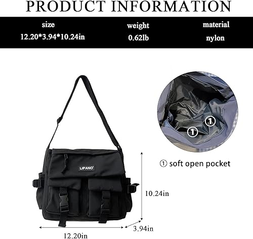 Miniatura 3 de Linda bolsa de mensajero, bolsos cruzados para mujer, bolsas de mensajero kawaii