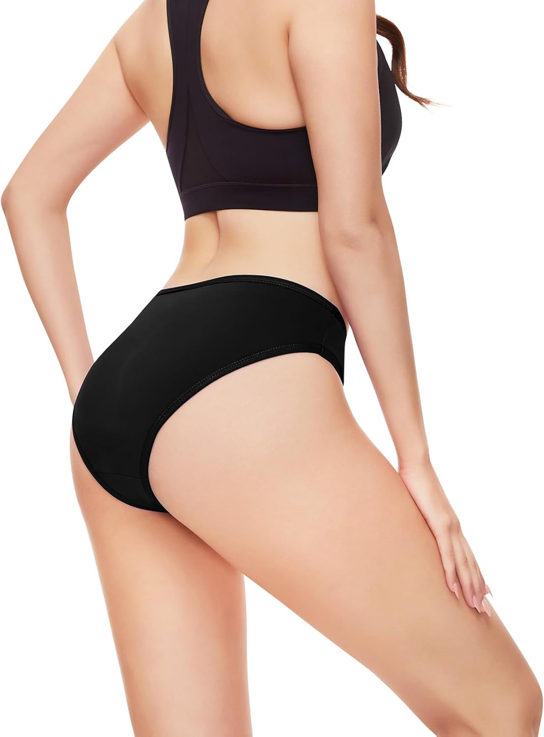 Period Swimwear Leakproof Swim Bikini Bottom Menstrual Swimsuit Waterproof UPF 50+ Bathing Suit for Teens Girl Women - Image 4