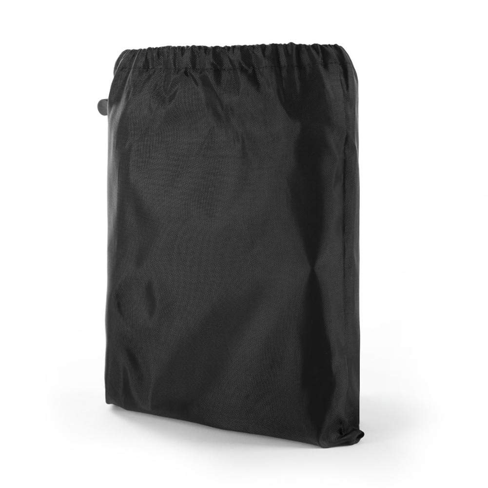 Schutz für Tretboot Persenning Plane Abdeckung, Wasserdicht und UV-beständig Staubschutzschild Passend für 3 oder 5 Personen Tretboot, 286 * 200cm,Schwarz