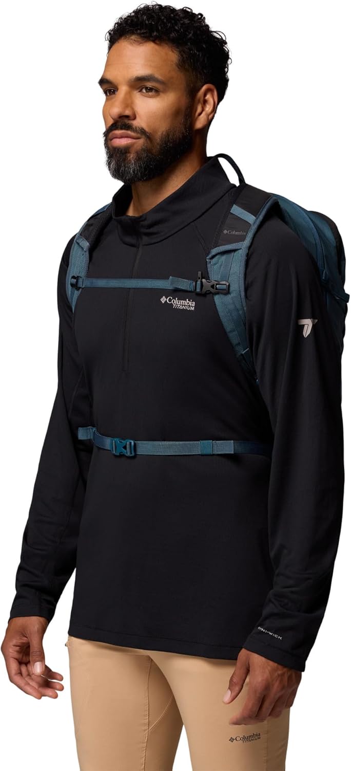 Columbia Unisex Triple Canyon 24L Backpack, Everblue/Black, One Size - Image 3