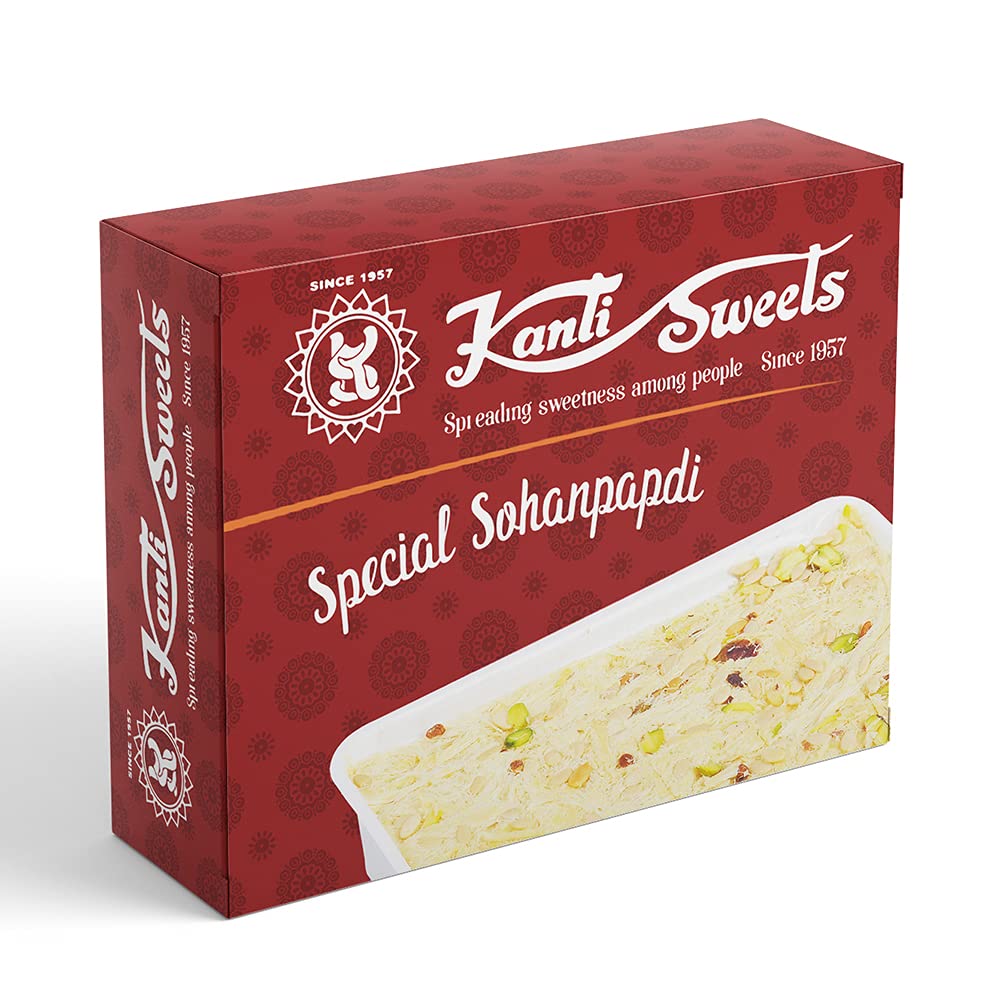 Kanti Sweets Special Sohanpapdi, Made With Refined Wheat Flour & Ghee - 1 kg (Pack Of 1) (B09CPNVPJG) Amazon Price History, Amazon Price Tracker