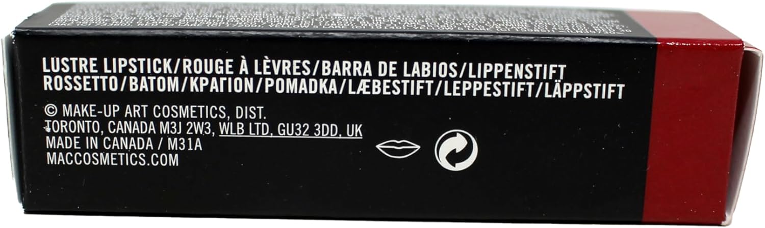 MAC Lustre Lipstick Lady Bug - Image 2