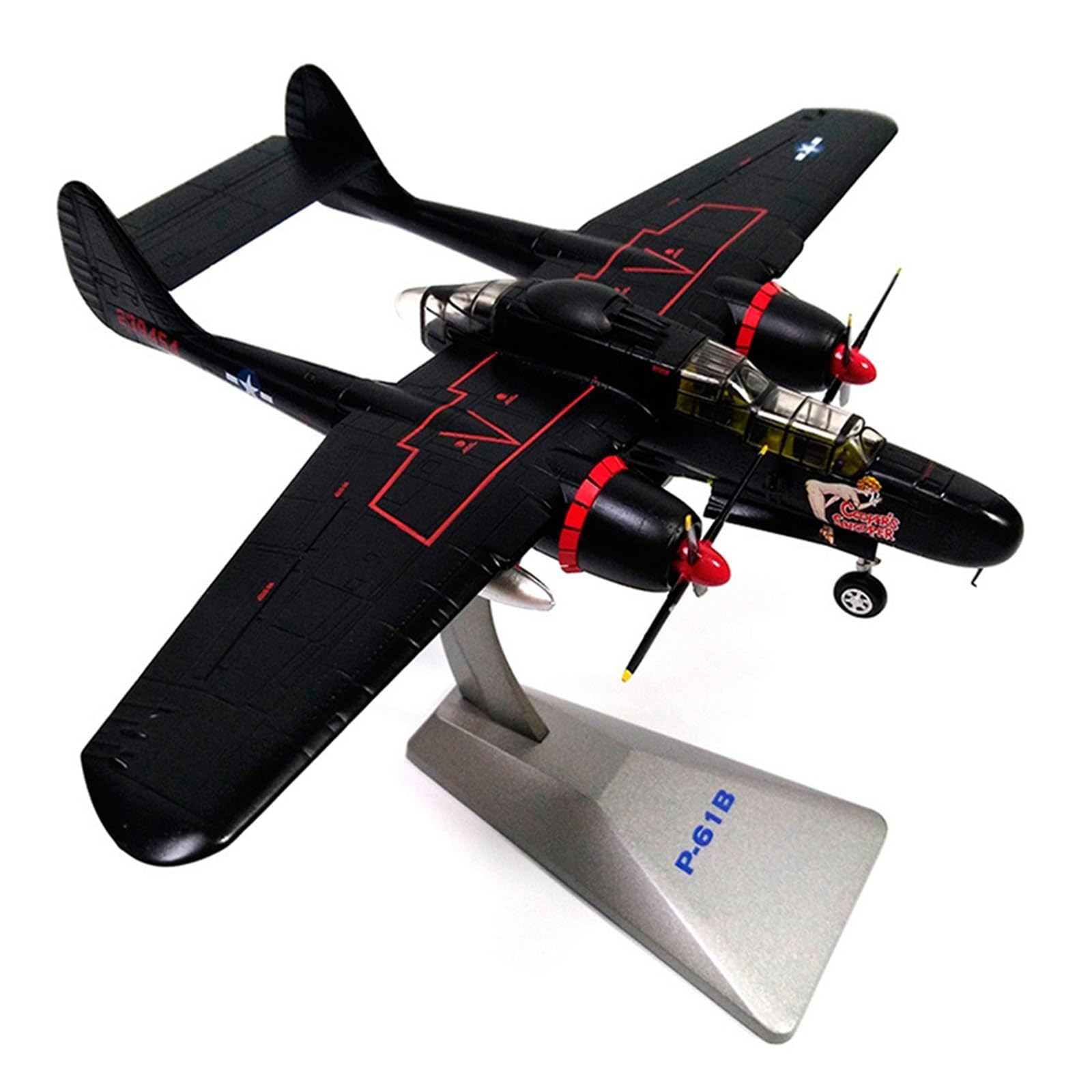 Amazon.co.jp: 1 72 合金爆撃機 P-61 ブラックウィドウ米空軍