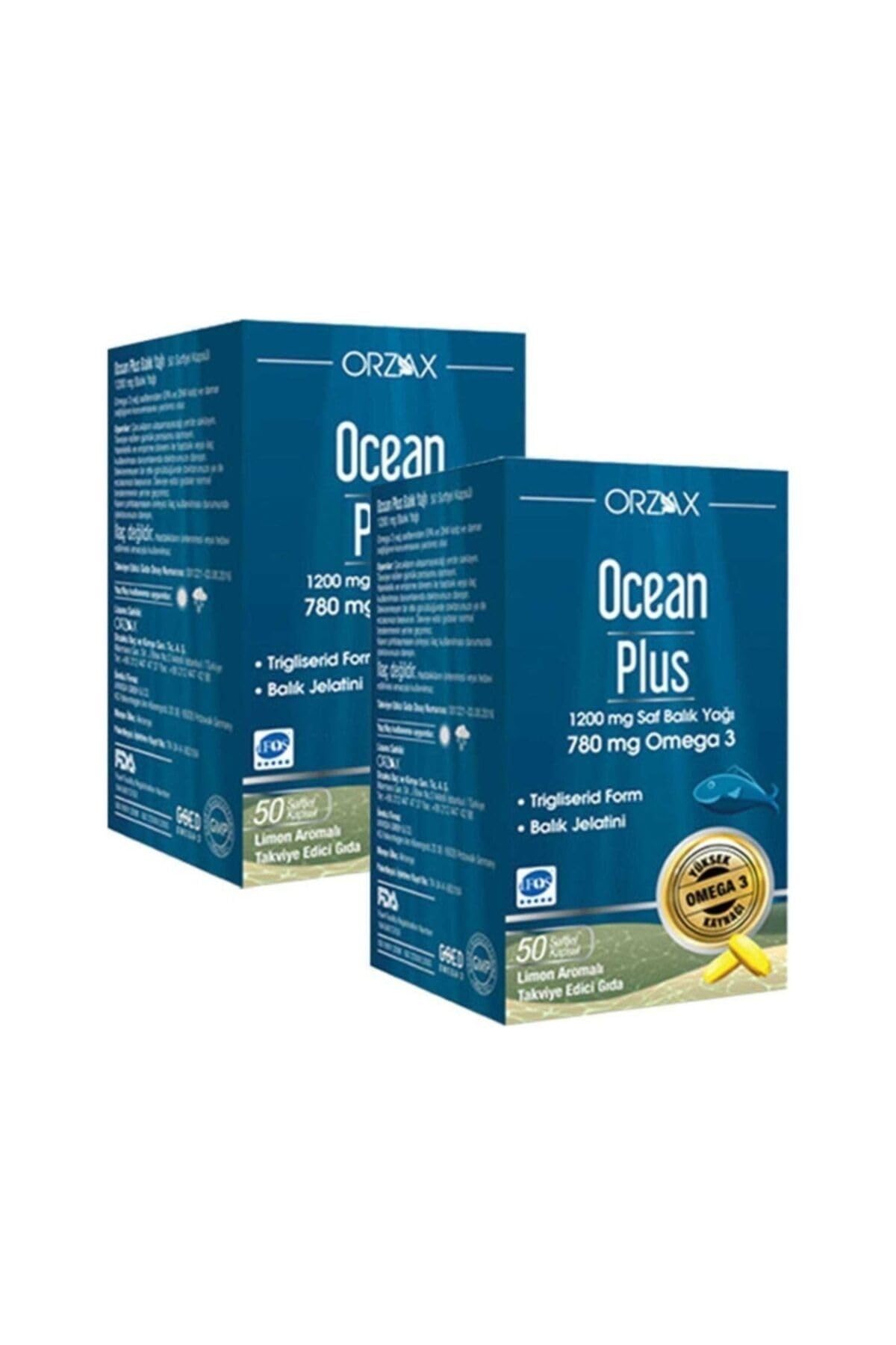 Ocean Plus Omega 3 1200 Mg 50 Kapsül Balık Yağı 2 Adet Cegwxyz3-2a P06095