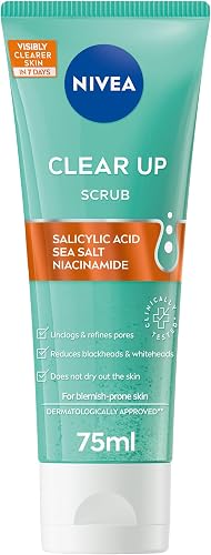 NIVEA Clear Up Daily Scrub, 75ml