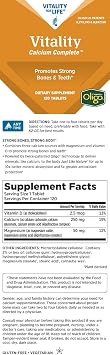Melaleuca Vitality Calcium Complete - 120 Tablets