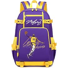 Basketball Player 23 Creative Backpacks Sports Fan Bookbag Travel Student Backpack For Men Women 4