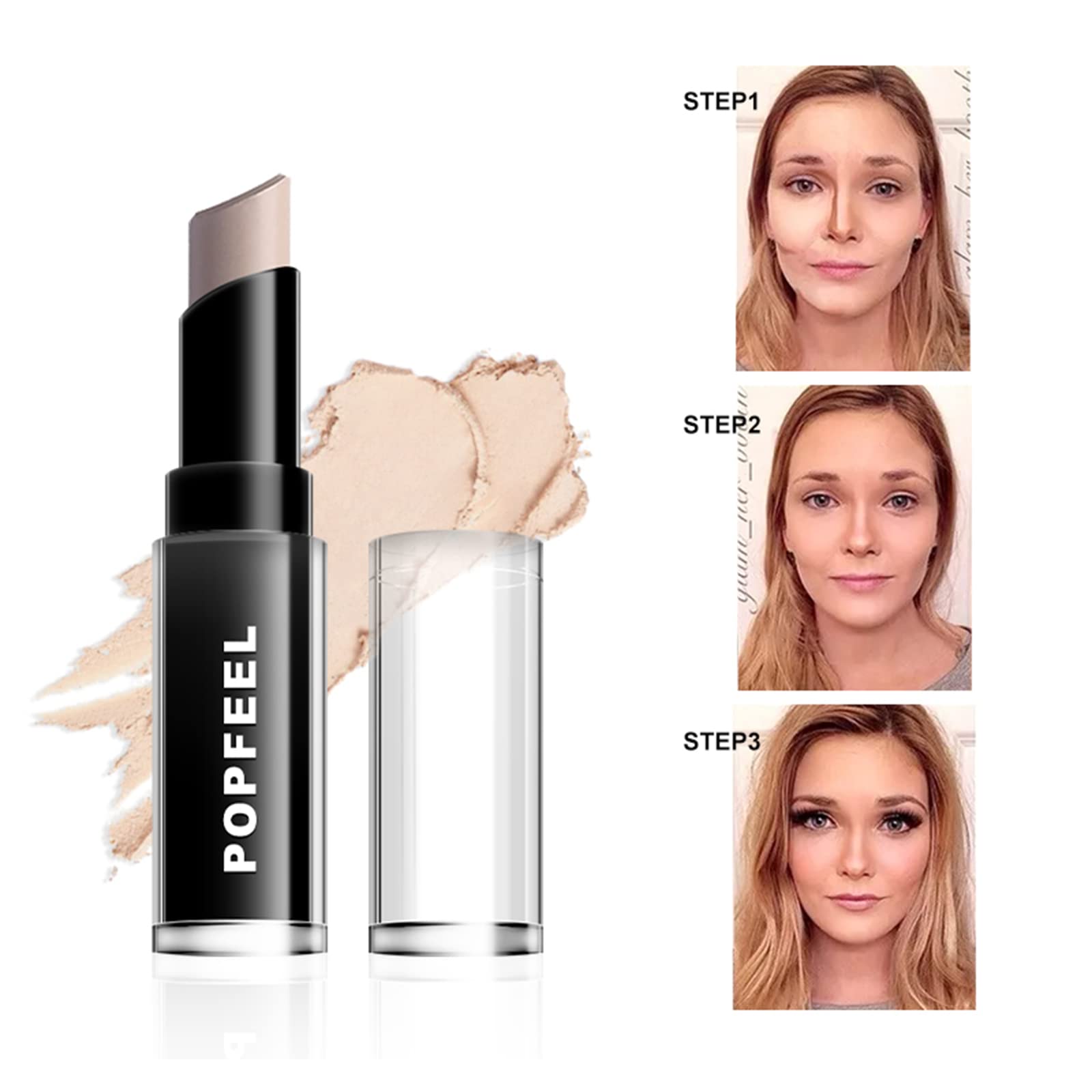 Juego de maquillaje sorpresa todo en uno para regalo navideño, paquete esencial de iniciación que incluye paleta de sombras de ojos, lápiz labial, corrector, rubor, rímel, delineador de ojos, 9