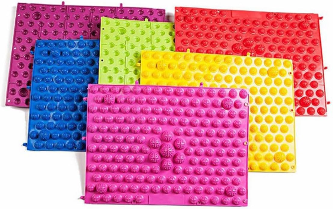 2pcs Foot Massage Pads Red Reflexology Mat with Pellet Pressure Points for Acupressure Relaxation Sole Therapy Tool for Home Office and Sports 2pcs Foot Massage Pads Red Reflexology Mat with Pellet Pressure Points for Acupressure Relaxation Sole Therapy Tool for Home Office and Sports