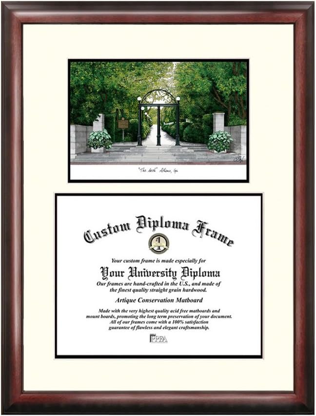 Campus Images University of Georgia Scholar Diploma Frame