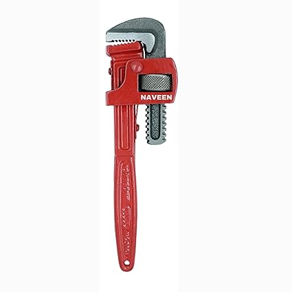 NAVEEN Home Professional Drop Forged Pipe Wrench 250 mm (Pack of 1)