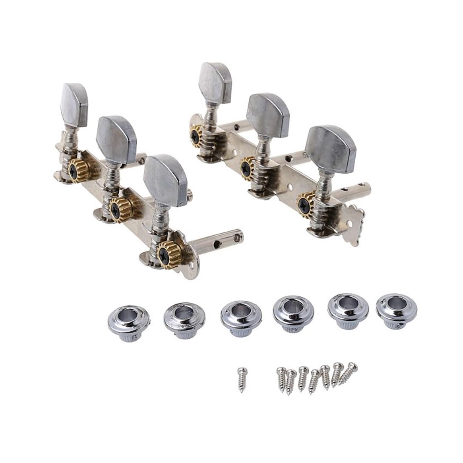 Métal Classique Guitare Corde Tuning Chevilles Mac Tetes Accordeurs Cles Pieces 3l 3r Guitare Partie Accessoires
