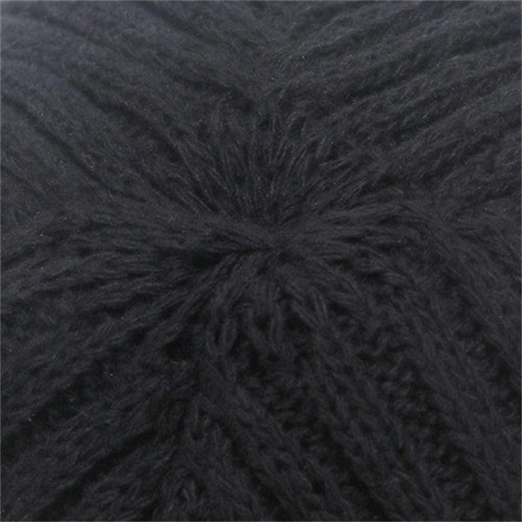 Autumn Winter Ear Guards Women Men Warm Thick Beanie Hat Soft Knit Earmuffs Caps