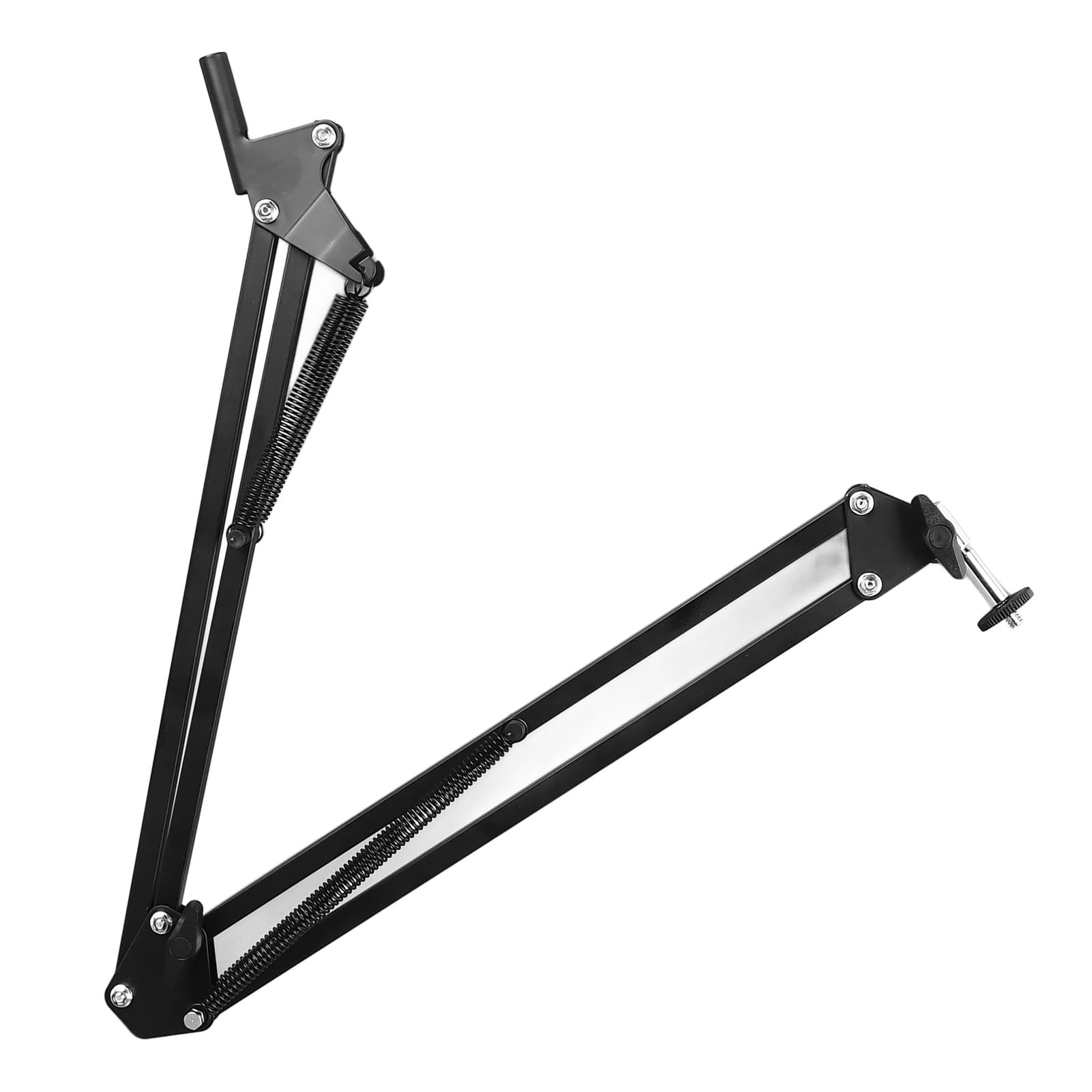 Supporto per Microscopio, Staffa Flessibile con Braccio Regolabile a 360 Gradi e Set di Anelli per Obiettivo da 42 Mm, Supporto Pieghevole per Fotocamera Industriale per