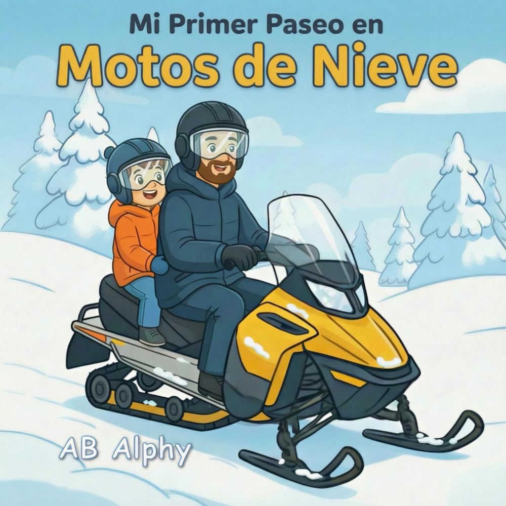 Mi Primer Paseo en Motos de Nieve: Una dulce historia sobre valentía, seguridad y una primera aventura en la nieve