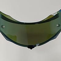 Vista 6 de BSTOP R2R Shield Reemplazo para KYT R2R visera de casco de motocicleta con protección UV Capacete para Moto (Revo Deep Blue)