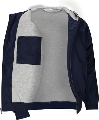 Classroom School Uniforms boys Uniform Lined Bomber outerwear jackets, Navy, X-Large US