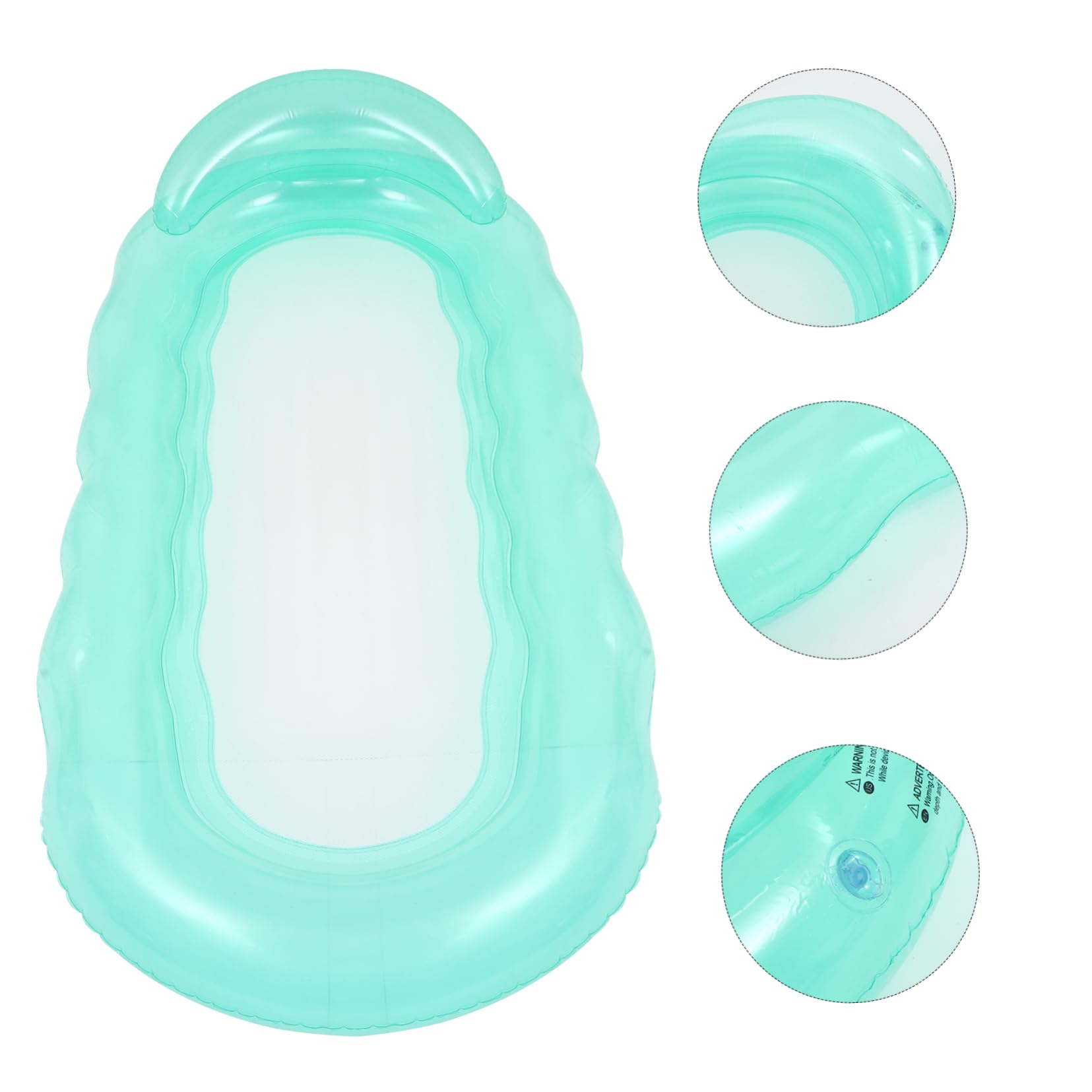 Hamacas Agua Hamaca Flotante Agua Flotante Tumbona Piscina Flota Transpirable Tumbona Flotante Piscina Inflable Hamaca Plegable Hamaca Flotante Flotador Inflable De PVC