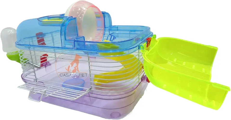 Chalesco Gaiola Hamster Super Diversão Completa Multicor