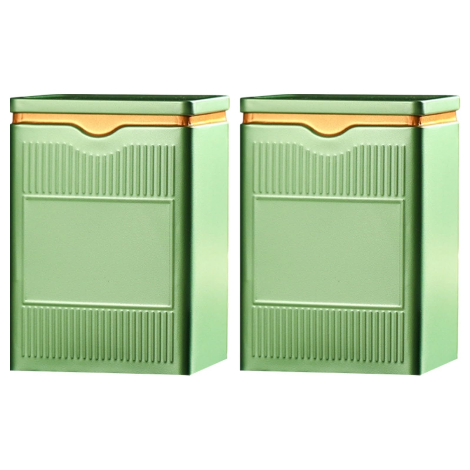FackLOxc Metal Container for Organizing Coffee Dry Snacks Sealed Tea Tin Canister Multipurpose Household Coffee Holder Metal Tea Container
