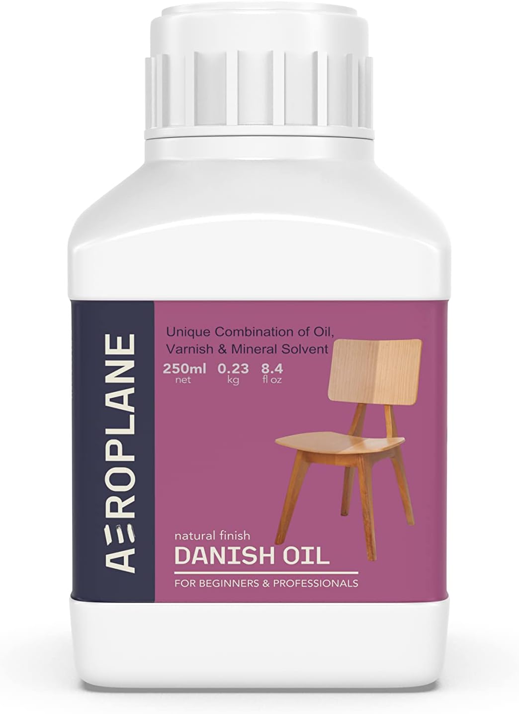 Danish Oil - Unique Linseed Oil Blend for Wood Finishing & Restoration - Natural Finish | 250 ML