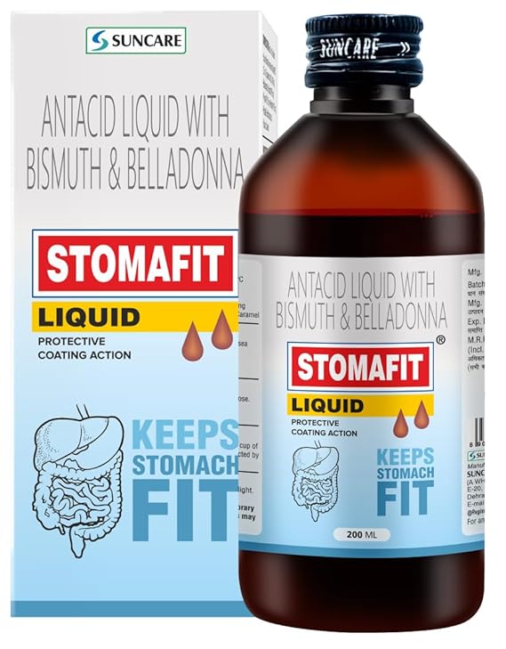 Buy Stomafit Syrup 200 ml Antacid Digestion Easy to consume