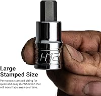 Vista 6 de Capri Tools Juego de llaves hexagonales, SAE, serie avanzada, 13 piezas