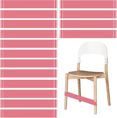 Vista 10 de Bandas para sillas para niños con pies inquietos, paquete de 16, negro, poliuretano, madera, suministros educativos para necesidades especiales