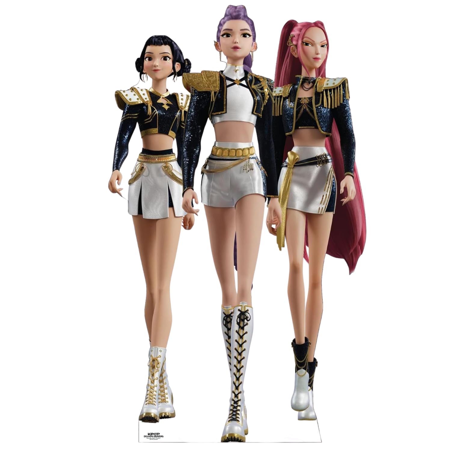 Amazon.com: KPop Demon Hunters Huntr/x Golden Cardboard Cutout