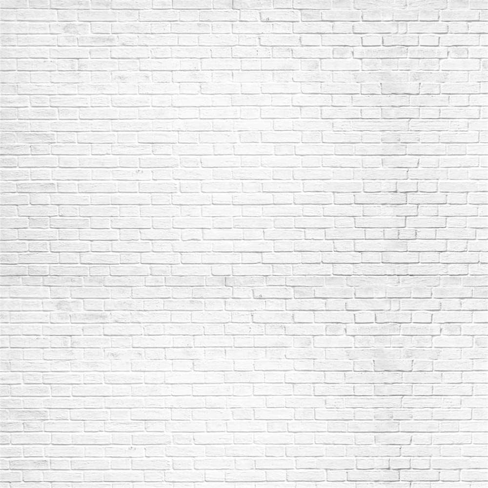 Kate 7×5ft Brick Wall Photography Backdrop Light Brick Photo Background Photo Studio Props for Photographer Pictures Videos