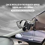 Multifunctional Car Dashboard Mobile Phone Holder, 360 Degree Rotation Dashboard Cell Phone Holder, Universal Car Phone Clip Holder, Phone Mount for Car, Dashboard Phone Holder (1pc)