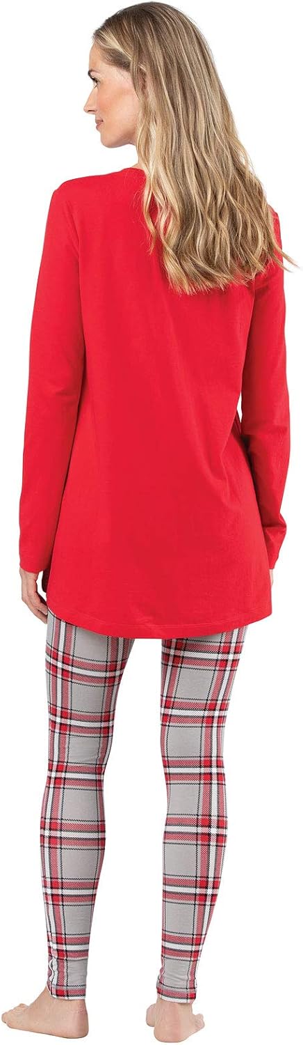 Addison Meadow Flannel Pajamas Women - Pajama Set For Women, Plaid - Image 2