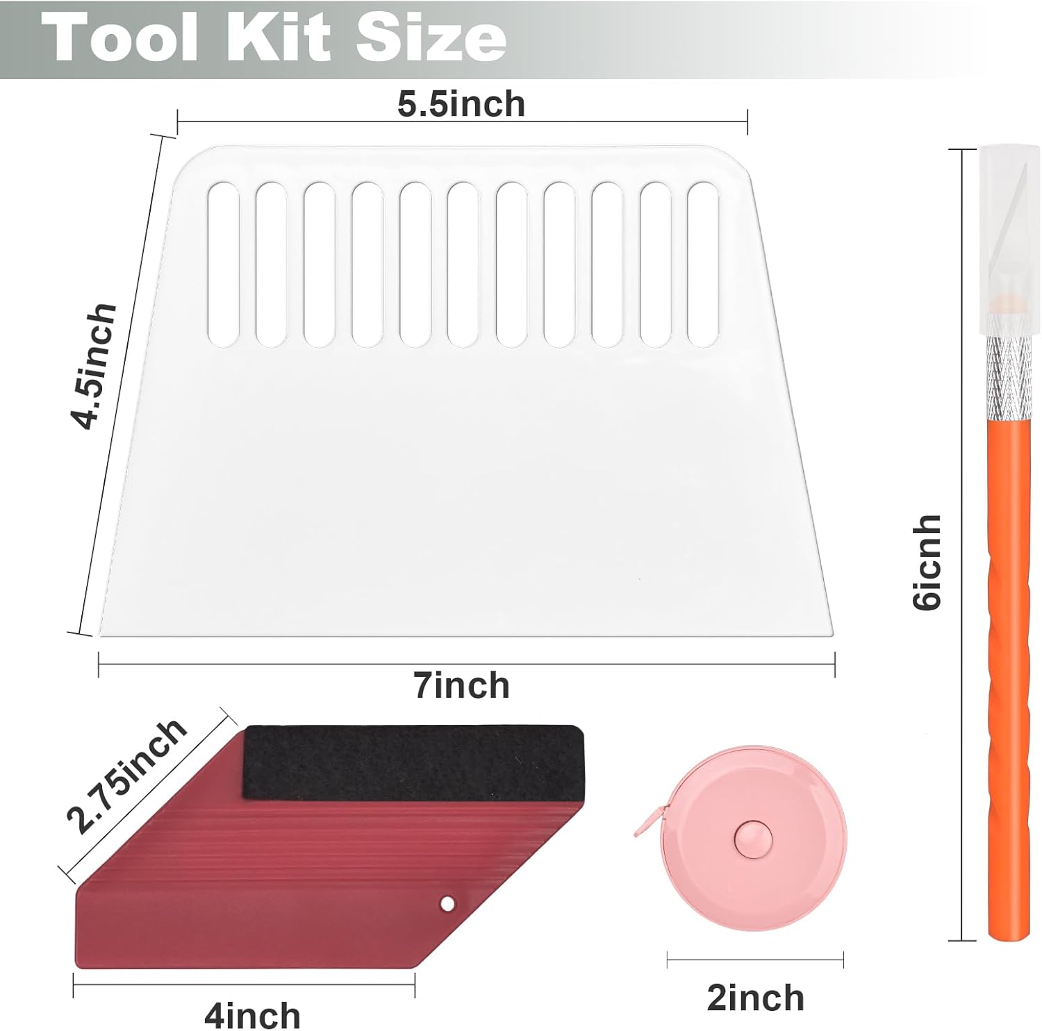 White Wood Wallpaper+Wallpaper Smoothing Tool Kit