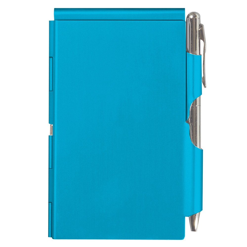 WellspringBright Blue Notepad for Note Taking, Pocket Notebook Journal with Pen Holder, Small Notepad for Daily Jotting, Notebook Journal for Work, Mini Notepad for Daily Journal and Lists