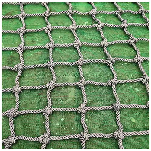 Filet d'escalade avec corde en nylon haute densité 2x5m structure de protection