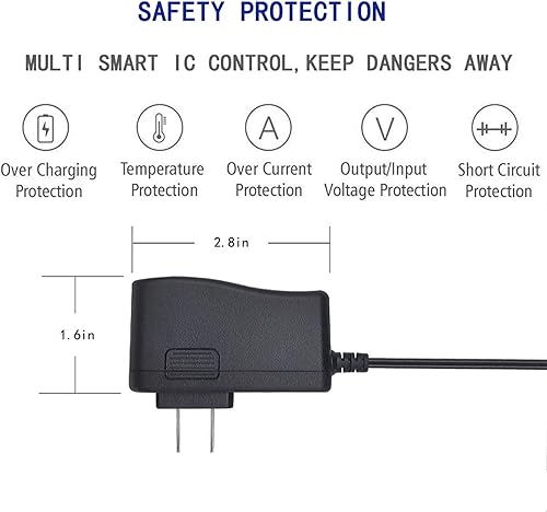 Miniatura 2 de Adaptador de CA para teclado Casio ADE95100LU fuente de cargador ADE95100B AD-E95100L CTK-2080 CTK-2550 CTK-3200 CTK-3500 LK-265 LK-280 SA-46 cable