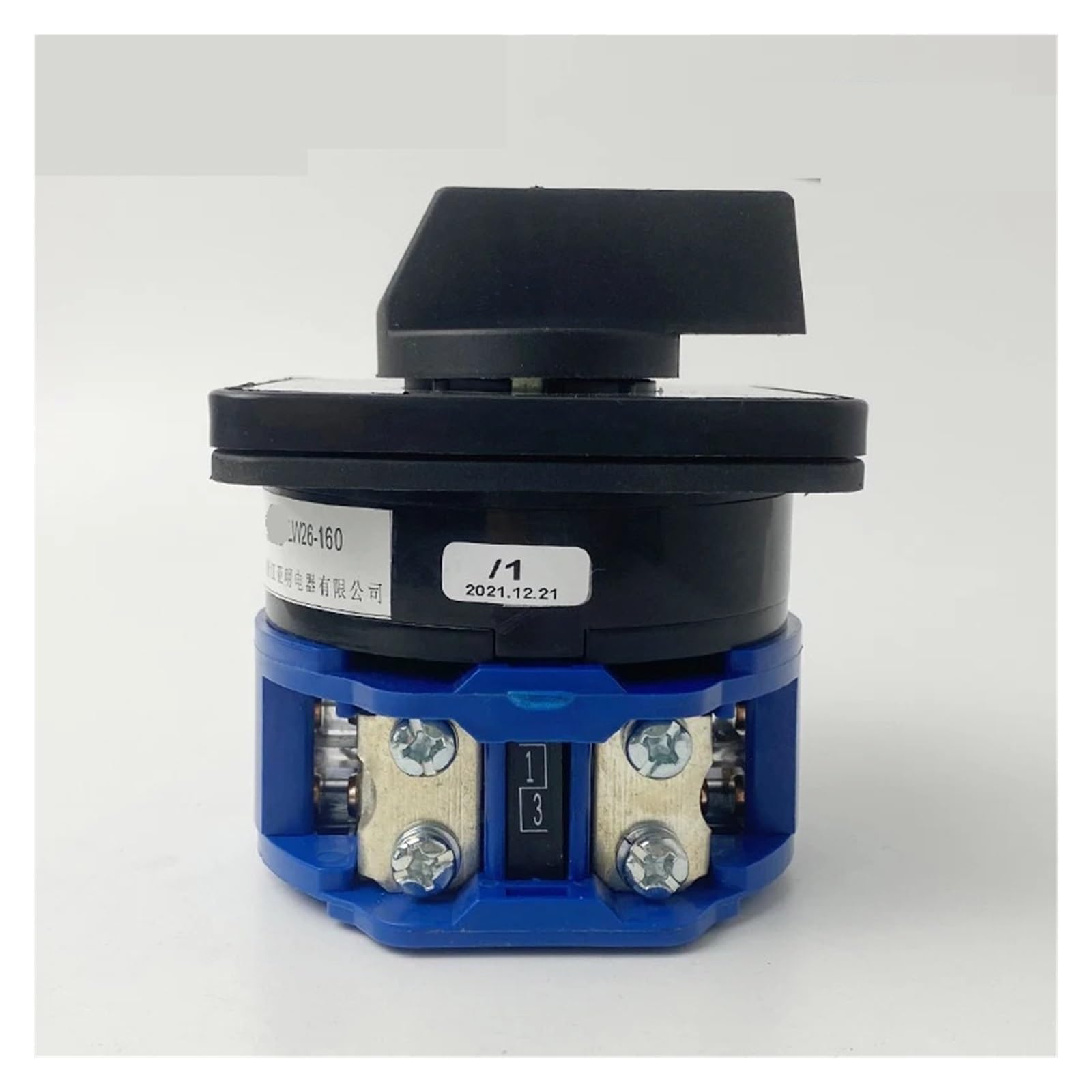 TSIOHKBS LW26-160/1 C02 LW28-160A Power Cut-Off Rotary Cam Switch Load Break DC High Current 160A 690V 88x88mm Panel