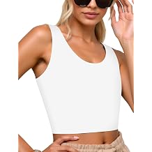 XUJI Seamless Chest Binder Women FTM Transgender Invisible Binder Sport Comfortable Swim Bra Pullover Tank Top