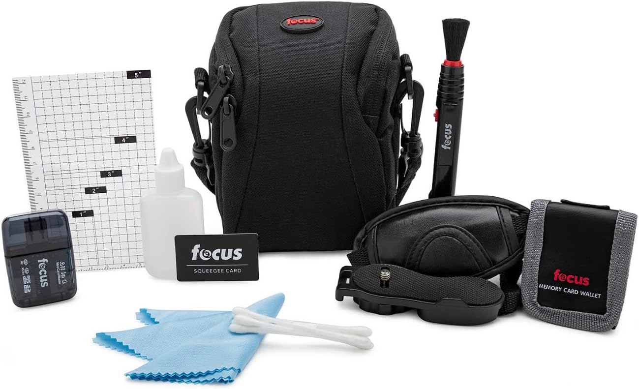 Focus Camera Advanced Point and Shoot Accessory Bundle