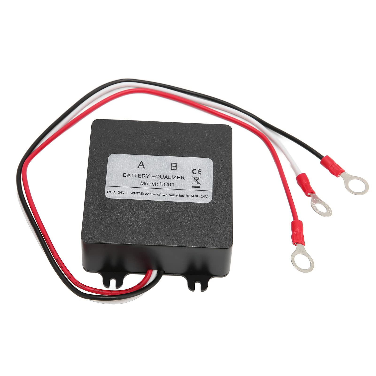 Ecualizador de Batería de 12 V y 24 V, Balanceador de Batería para Solar, Función de Pantalla Digital, 2 X 12 V