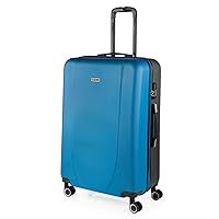 ITACA - Valigia 23Kg da stiva capiente Valigia rigida XL con ruote silenziose Trolley