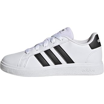 Adidas Unisex Children's Grand Court Lifestyle Tennis Lace-up Shoes
