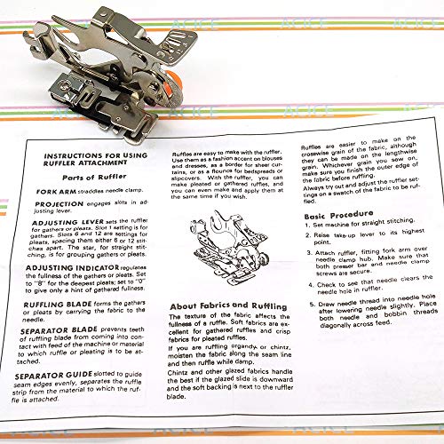Prensatelas para máquina de coser ACICE Slant Shank miniatura 4