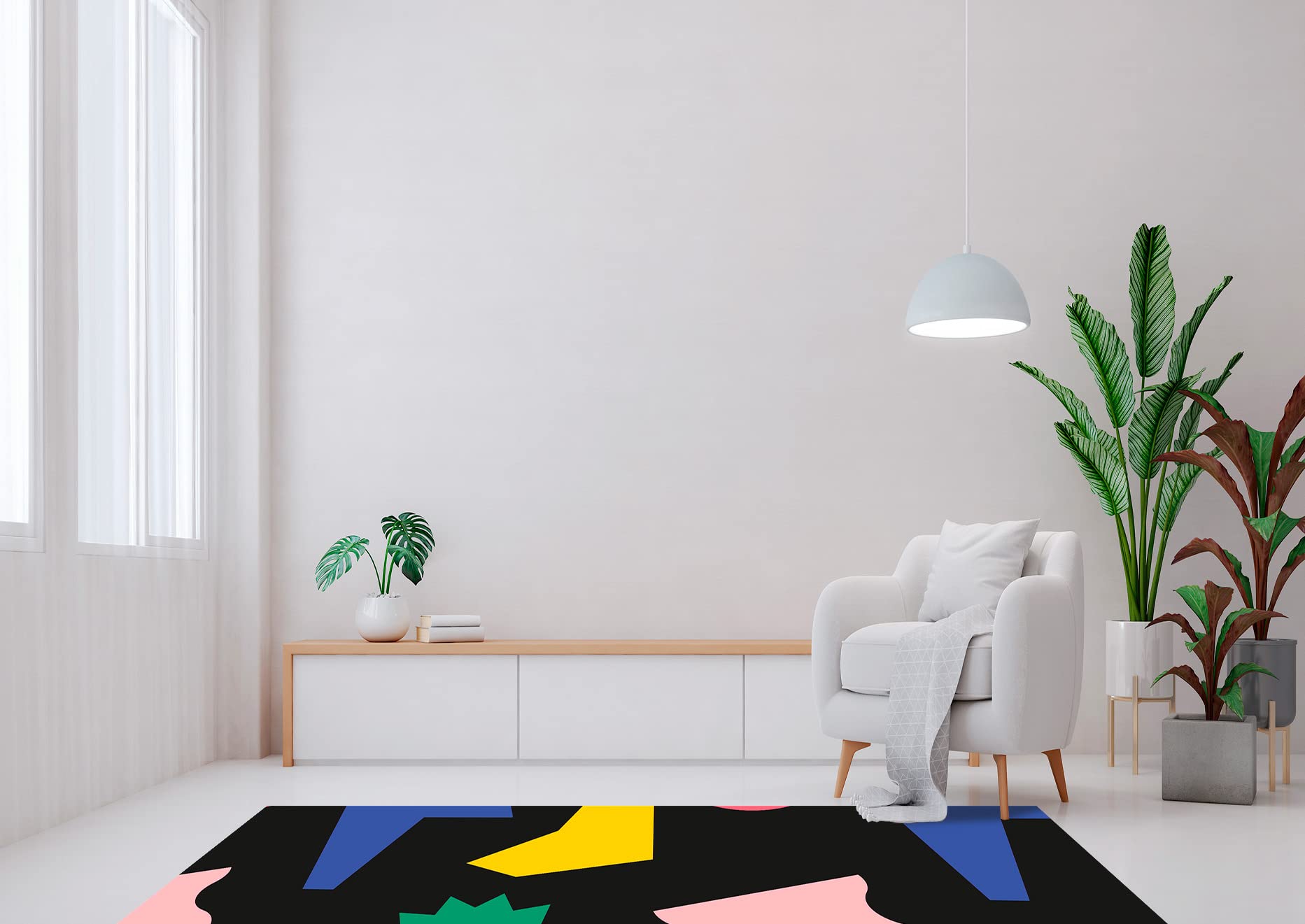 Alfombra Vinílica Cocina Salón - Varios Tamaños - (Miami 60x180 cm)