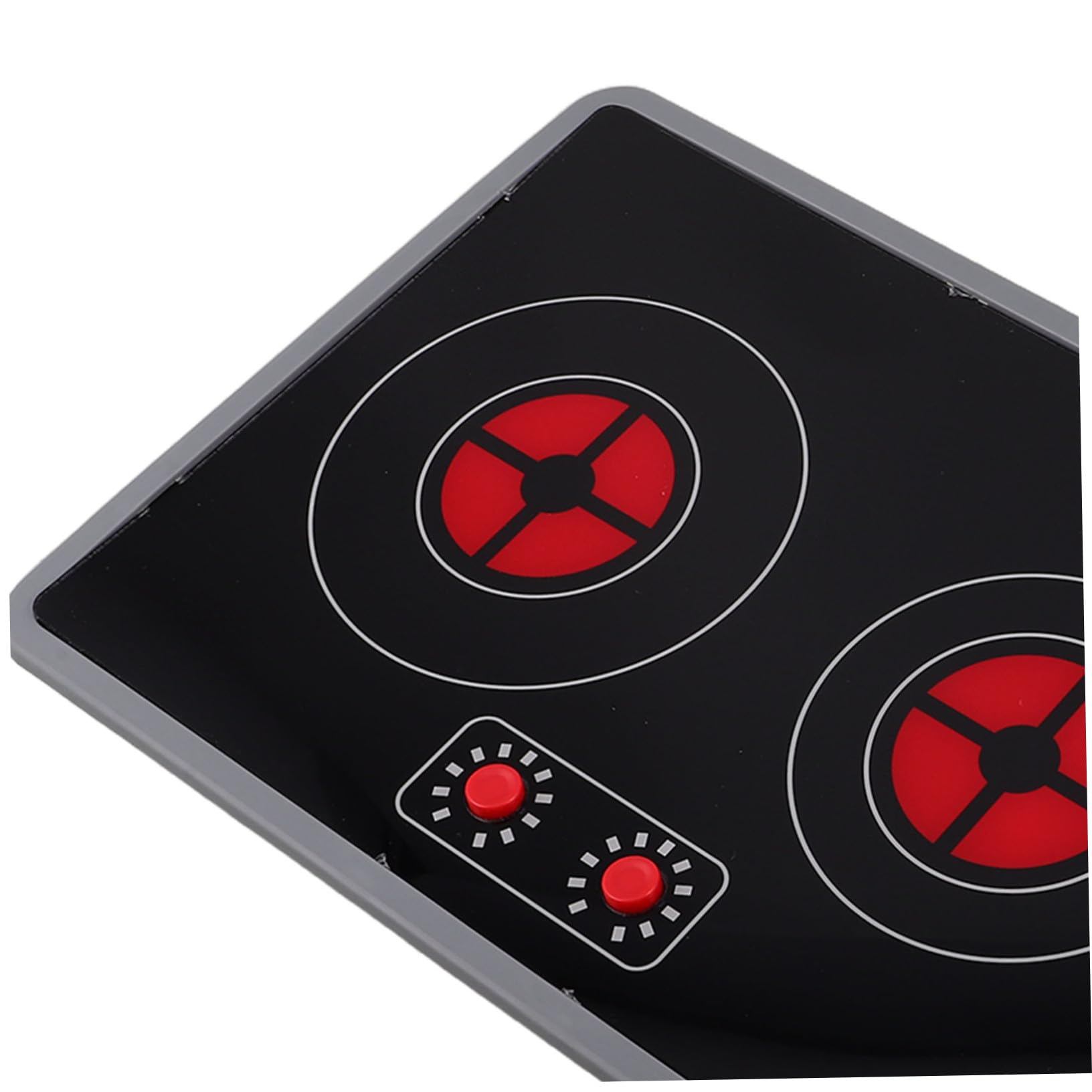3 Accessori Gioco Cucina in Plastica Resistente con Piano Cottura Induzione Elettronico Lavello Quadrato e Rubinetto con e Suoni Realistici Giocattolo Portatile per Bambine