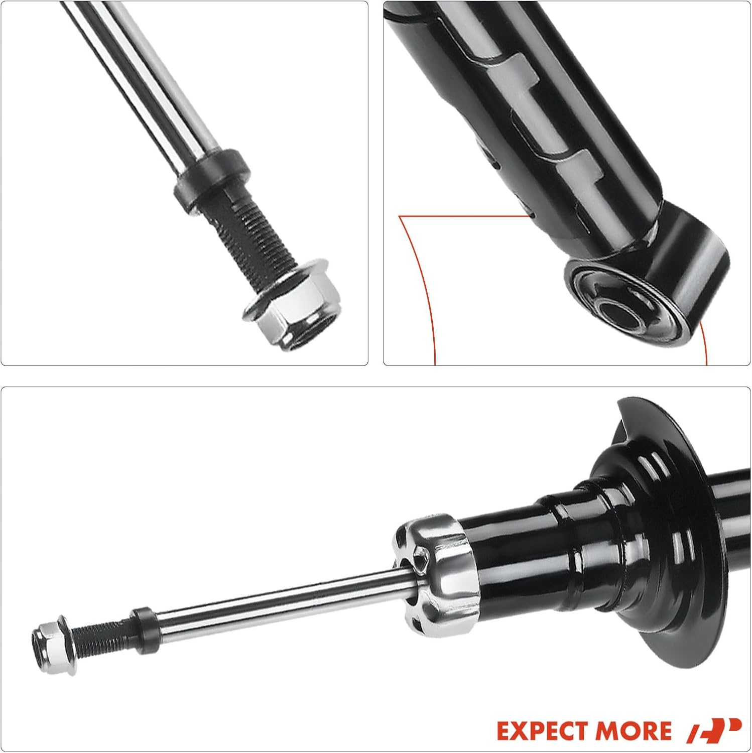 A-Premium Front Shock Absorber Strut Compatible with Lexus GS300 2006, GS350 2007-2011, RWD, 2-PC Set