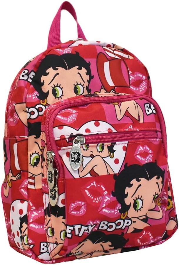 LuxeBagLuxeBag Betty Boop Canvas Cute Mini Backpack