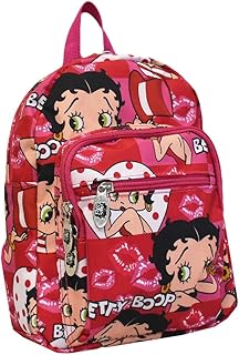 Betty Boop Canvas Mini Backpack (Pink)