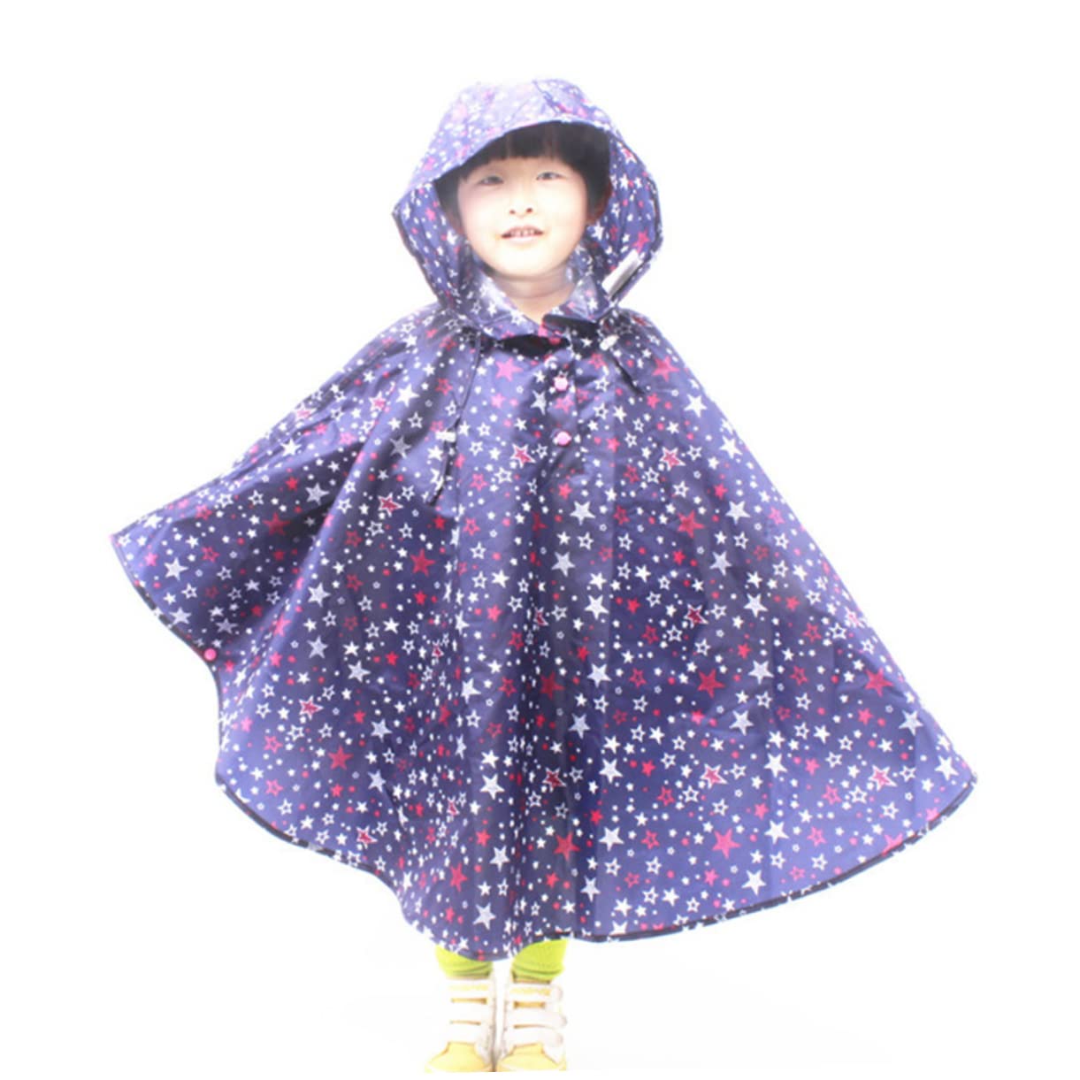 Milisten Chaqueta De Lluvia Para Niños Traje De Lluvia Para Niños Poncho Impermeable Para Pequeños Impermeable Bolsa Para Lindos