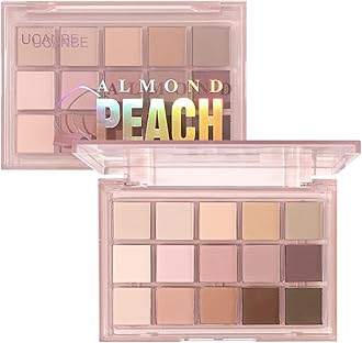 Neutral Matte Eyeshadow Palette, 15 Colors Nude Taupe Rose Brown Eye Makeup Pallet, Natural Warm Tone High Pigmented Blendable & Buildable Sombras De Ojos Gift Kit